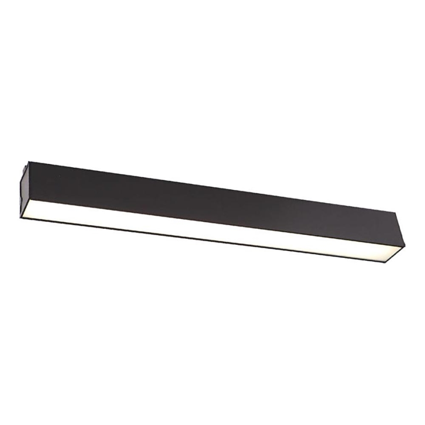 MAXLIGHT C0190D - LED Prigušiva plafonjera LINEAR LED/18W/230V 57 cm crno