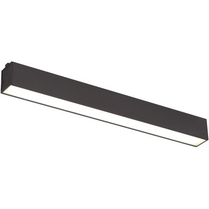 MAXLIGHT C0190D - LED Prigušiva plafonjera LINEAR LED/18W/230V 57 cm crno