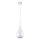 MAXLIGHT P0235 - Luster na sajli DROP 1xE27/40W/230V pr. 20 cm bela