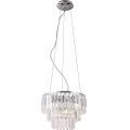 MAXLIGHT P0259 - Luster na sajli MONACO 9xG9/40W/230V, prečnik 42 cm, sjajni hrom