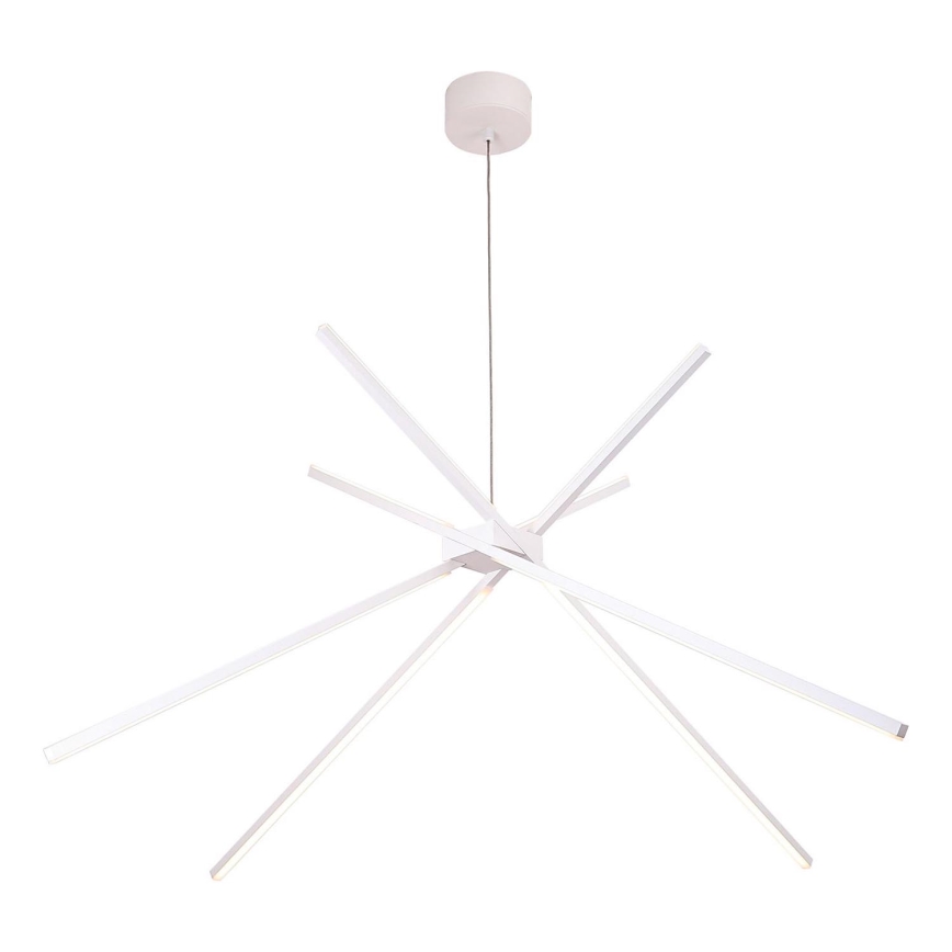 MAXLIGHT P0270 - LED luster na sajli SPIDER LED/33W/230V bela