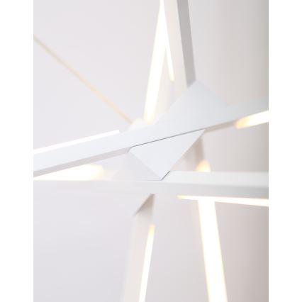 MAXLIGHT P0270 - LED luster na sajli SPIDER LED/33W/230V bela
