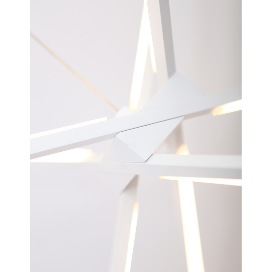 MAXLIGHT P0270 - LED luster na sajli SPIDER LED/33W/230V bela