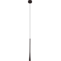 MAXLIGHT P0372 - LED luster na sajli COFFEE LED/7W/230V prečnik 3 cm crna