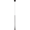 MAXLIGHT P0373 - LED luster na sajli COFFEE LED/7W/230V prečnik 3 cm crna