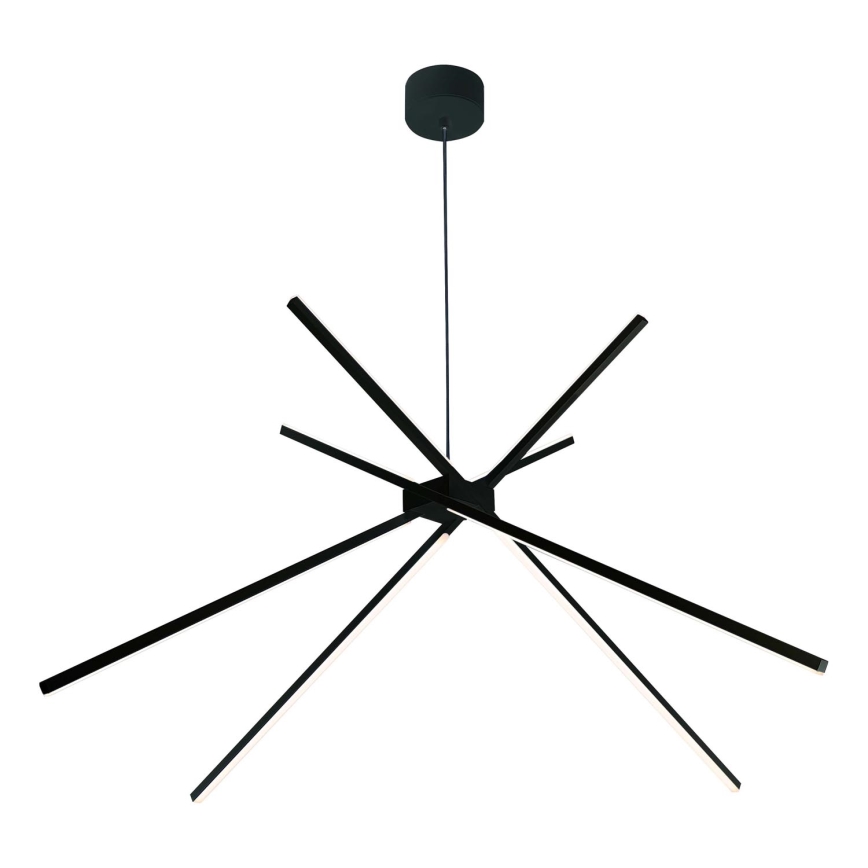 MAXLIGHT P0412 - LED luster na sajli SPIDER LED/33W/230V crno