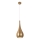 MAXLIGHT P0436 - Luster na sajli DROP 1xE27/40W/230V pr. 20 cm zlatna