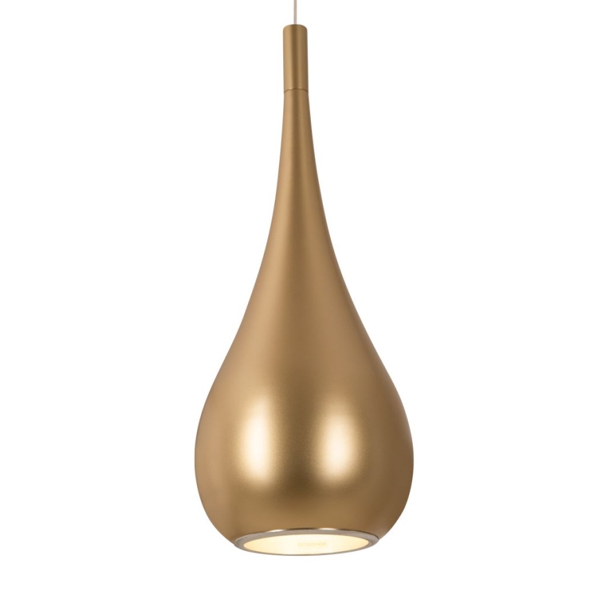 MAXLIGHT P0436 - Luster na sajli DROP 1xE27/40W/230V pr. 20 cm zlatna