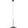 MAXLIGHT P0456 - LED luster na sajli HANA LED/6W/230V pr. 17,5 cm crno