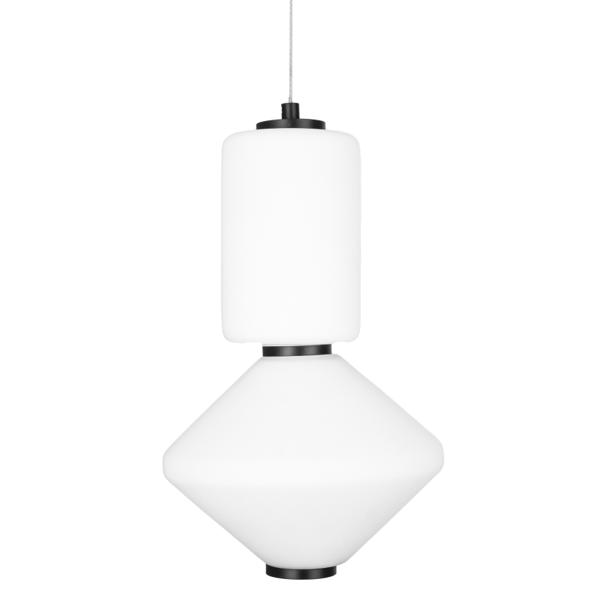 MAXLIGHT P0467 - LED luster na sajli AKIKO LED/16W/230V pr. 20 cm bela