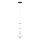 MAXLIGHT P0468 - LED luster na sajli AKIKO LED/23W/230V pr. 20 cm bela
