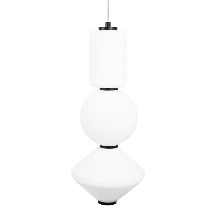 MAXLIGHT P0468 - LED luster na sajli AKIKO LED/23W/230V pr. 20 cm bela