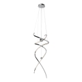 MAXLIGHT P0482D - LED prigušiva luster na sajli RITZ LED/100W/230V prečnik 60 cm CRI 90 sjajni hrom