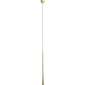 MAXLIGHT P0485 - LED luster na sajli COFFEE LED/7W/230V prečnik 3 cm zlatna