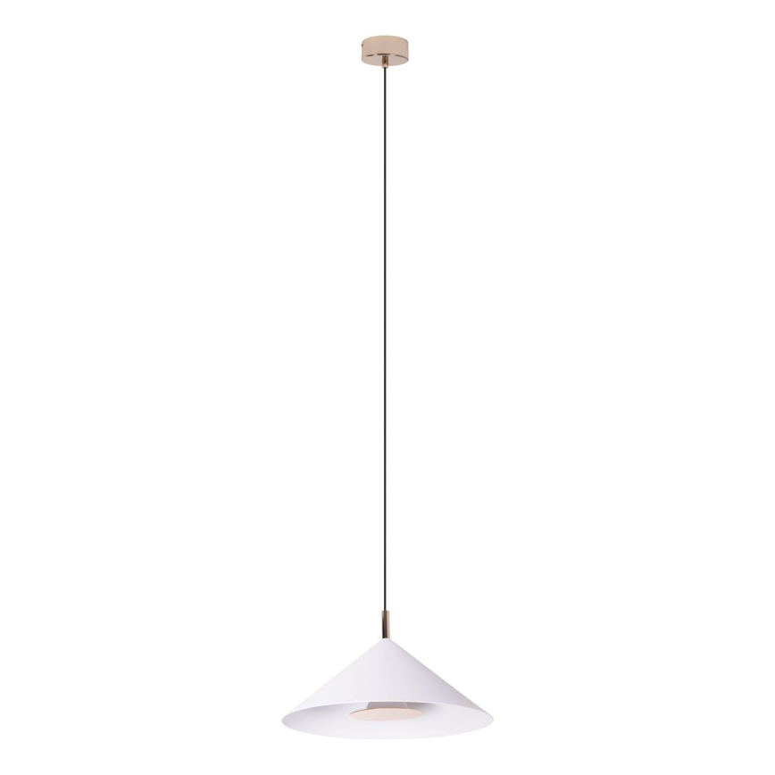MAXLIGHT P0505 - LED luster na sajli VULCANO LED/5W/230V pr. 30,5 cm bela