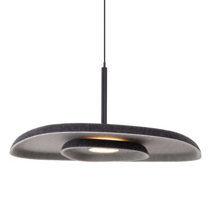 MAXLIGHT P0560 - LED luster na sajli DEUX LED/5W/230V crno