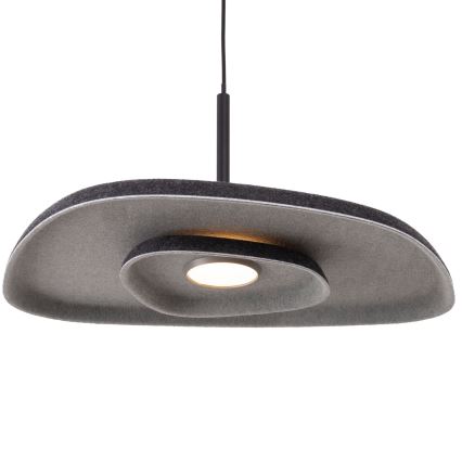 MAXLIGHT P0560 - LED luster na sajli DEUX LED/5W/230V crno