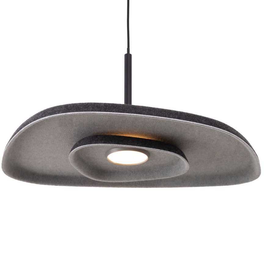 MAXLIGHT P0560 - LED luster na sajli DEUX LED/5W/230V crno