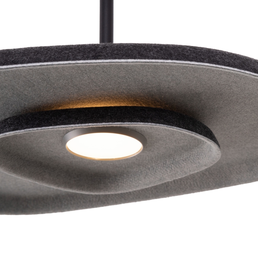 MAXLIGHT P0560 - LED luster na sajli DEUX LED/5W/230V crno