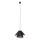 MAXLIGHT P0580 - Luster na sajli AMALFI 1xE27/15W/230V pr. 45 cm crno