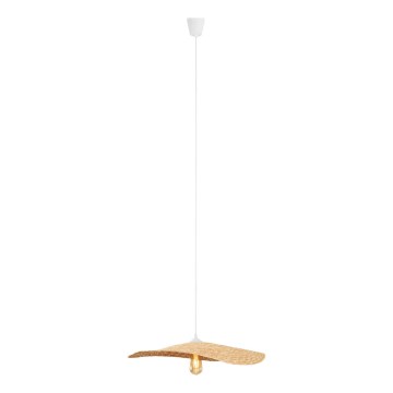 MAXLIGHT P0581 - Viseći luster na sajli NAP 1xE27/15W/230V, prečnik 60 cm, bež
