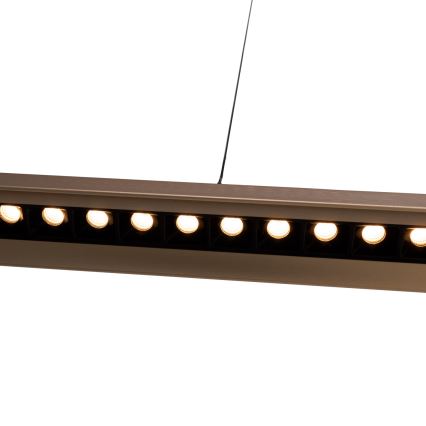 MAXLIGHT P0594 - LED Prigušivi luster na sajli JO-JO LED/38W/230V 2700/4500/5500K mesing