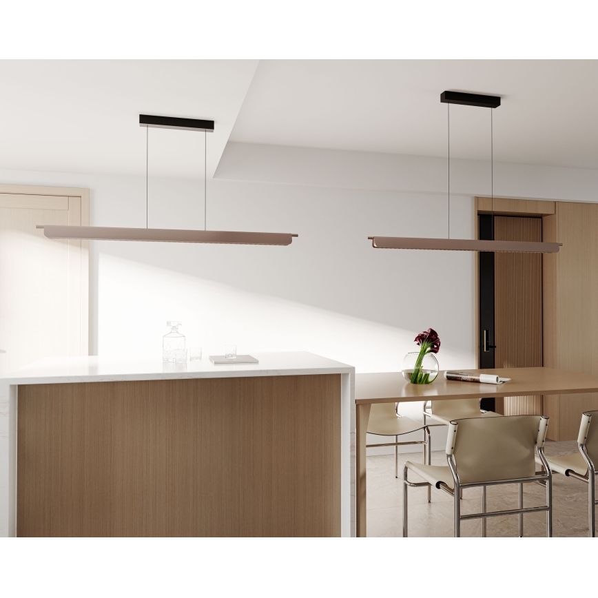 MAXLIGHT P0596 - LED Prigušivi luster na sajli JO-JO LED/40W/230V 2700/4500/5500K mesing