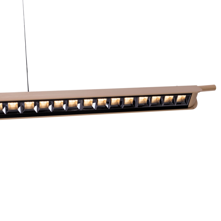 MAXLIGHT P0596 - LED Prigušivi luster na sajli JO-JO LED/40W/230V 2700/4500/5500K mesing