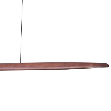 MAXLIGHT P0598 - LED luster na sajli WOODY LED/25W/230V braon/bor