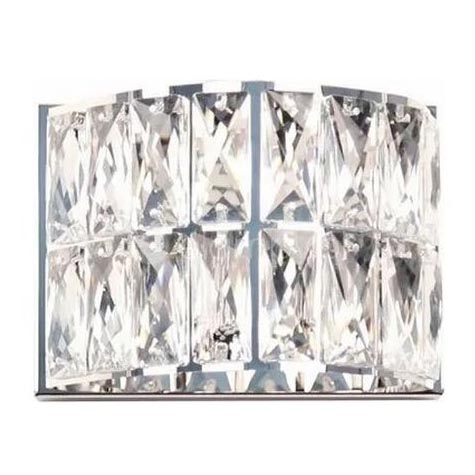 MAXLIGHT W0204 - Zidna lampa DIAMANTE 1xG9/42W/230V sjajni krom
