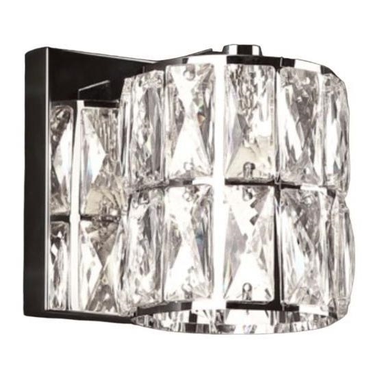 MAXLIGHT W0205 - Zidna lampa DIAMANTE 1xG9/42W/230V sjajni krom