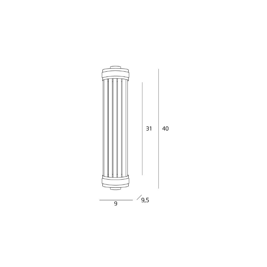 MAXLIGHT W0240 - Zidna lampa FLORENCE 2xE14/40W/230V zlatna