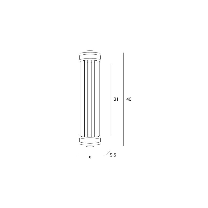 MAXLIGHT W0241 - Zidna lampa FLORENCE 2xE14/40W/230V sjajni krom