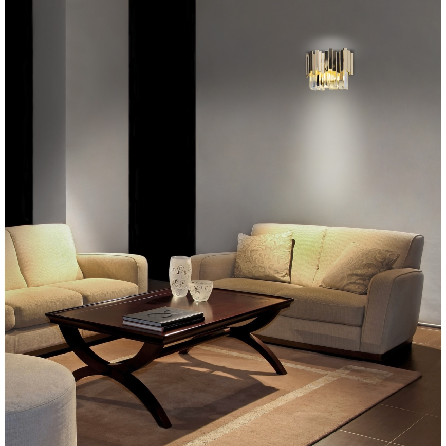 MAXLIGHT W0251 - Zidna lampa TREND 3xG9/40W/230V zlatna