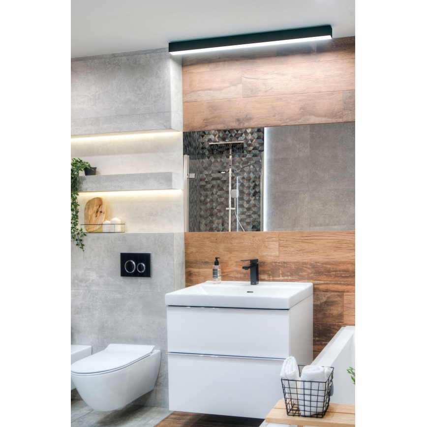 MAXLIGHT W0264 - LED Prigušiva rasveta za ogledalo u kupatilu LINEAR LED/18W/230V 57 cm IP44 crno