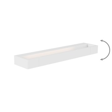 MAXLIGHT W0306 - LED Zidna lampa za kupatilo FLINK LED/12W/230V 45 cm IP44 bela
