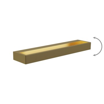 MAXLIGHT W0318 - LED kupatilsko zidno svetlo FLINK LED/12W/230V 45 cm IP44 zlatna