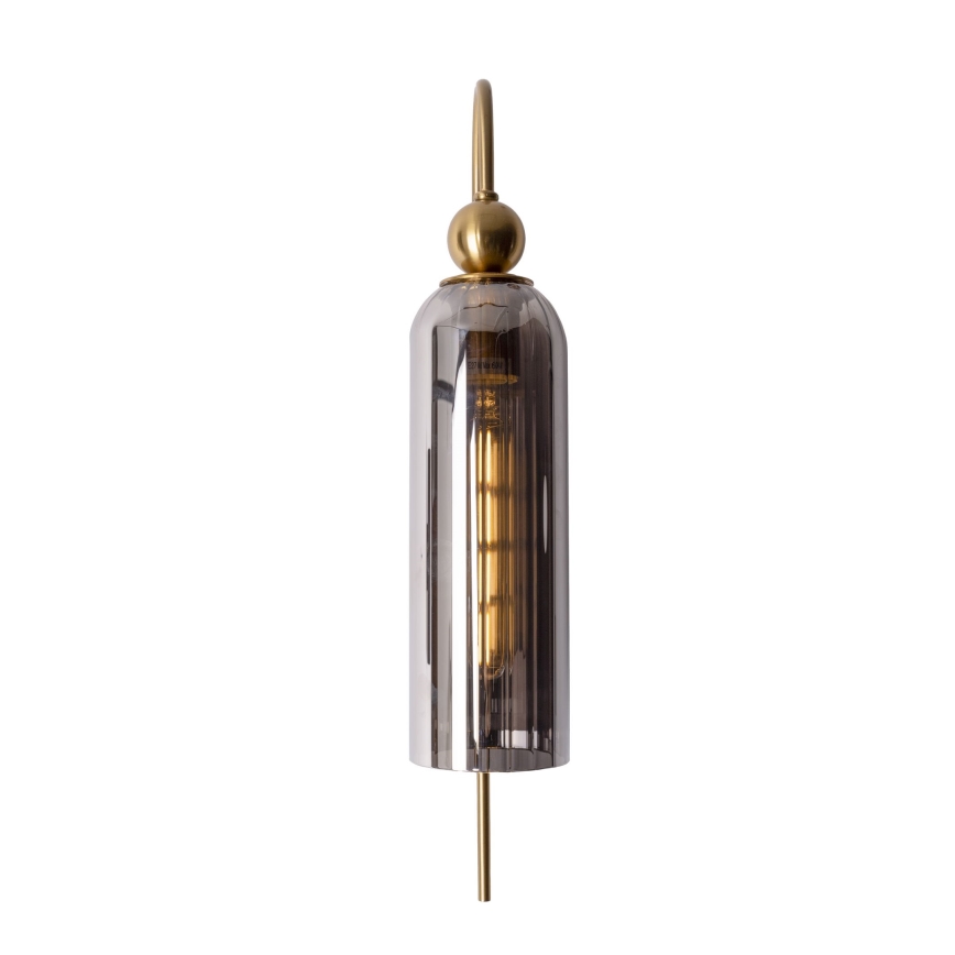 MAXLIGHT W0333 - Zidna lampa CAMPANILA 1xE27/40W/230V mesing/sivo