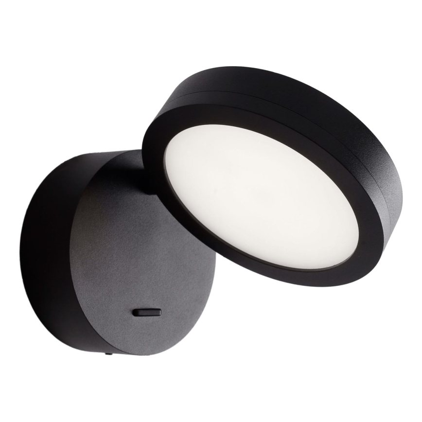 MAXLIGHT W0350 - LED Zidna reflektorska lampa IBIZA LED/6W/230V crno
