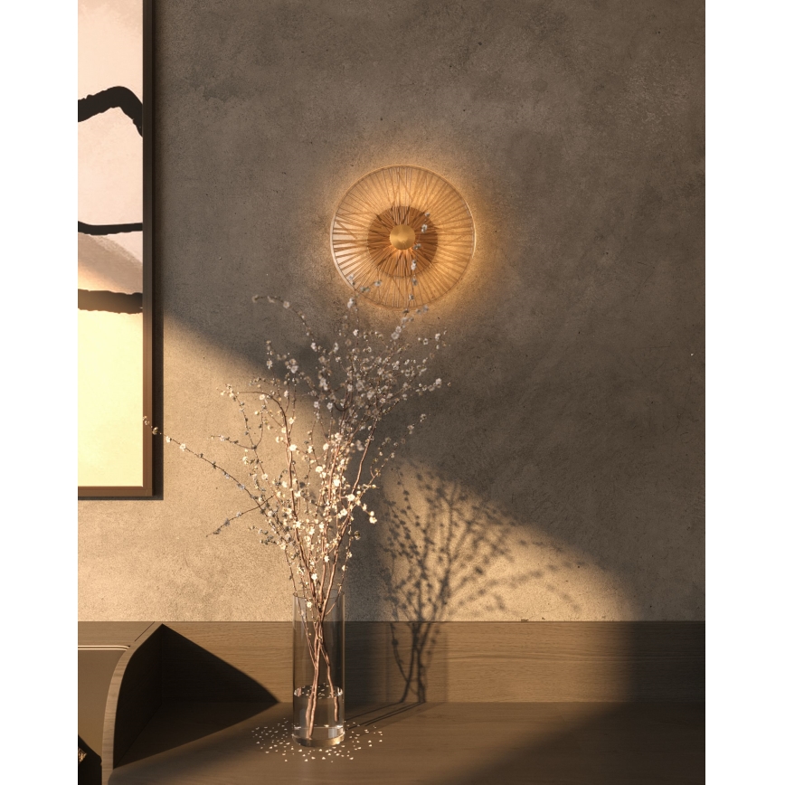 MAXLIGHT W0355 - LED Zidna lampa ALLURE LED/5W/230V pr. 28 cm zlatna
