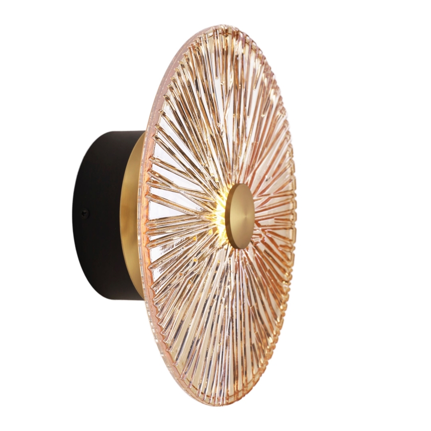 MAXLIGHT W0355 - LED Zidna lampa ALLURE LED/5W/230V pr. 28 cm zlatna