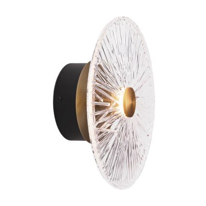 MAXLIGHT W0356 - LED Zidna lampa ALLURE LED/5W/230V pr. 28 cm zlatna/prozirna
