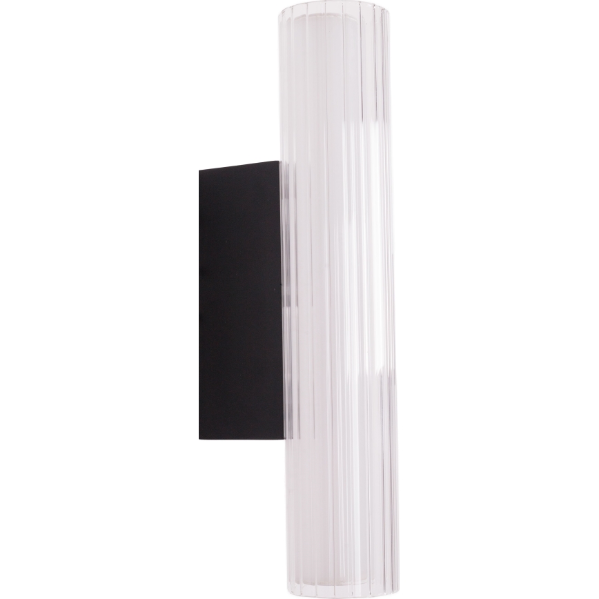 MAXLIGHT W0363 - LED Zidna lampa za kupatilo FAYETTE LED/6W/230V 31 cm IP44 crno