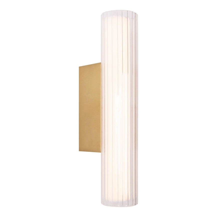 MAXLIGHT W0364 - LED Zidna lampa za kupatilo FAYETTE LED/6W/230V 31 cm IP44 zlatna