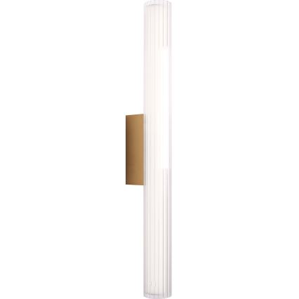 MAXLIGHT W0366 - LED Zidna lampa za kupatilo FAYETTE LED/12W/230V 61 cm IP44 zlatna