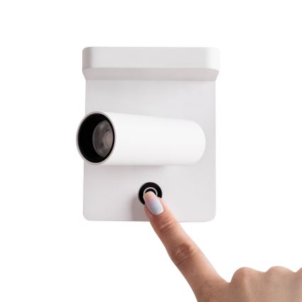 MAXLIGHT W0373 - LED Zidna reflektorska lampa sa bežičnim punjenjem LOFER LED/7W/230V bela
