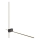Maytoni C070WL-L12GB3K - LED Zidna lampa PARS LED/12W/230V CRI 90 crno
