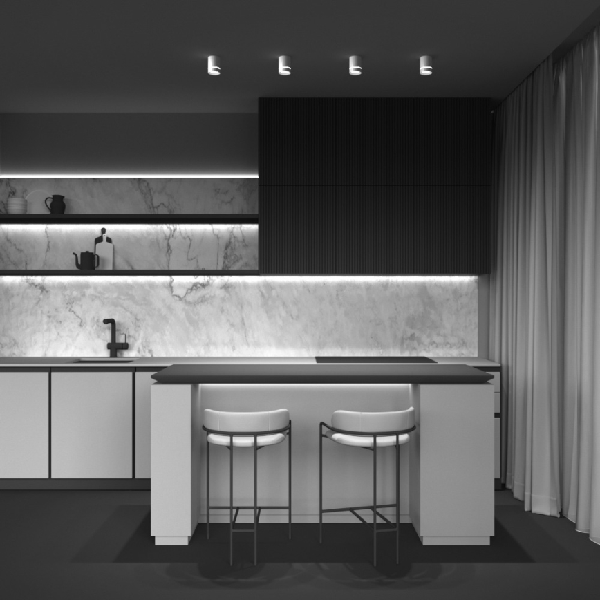 Maytoni C085CL-9W4K-W - LED ugradno spot svetlo ORLO LED/9W/230V CRI 90 4000K bela