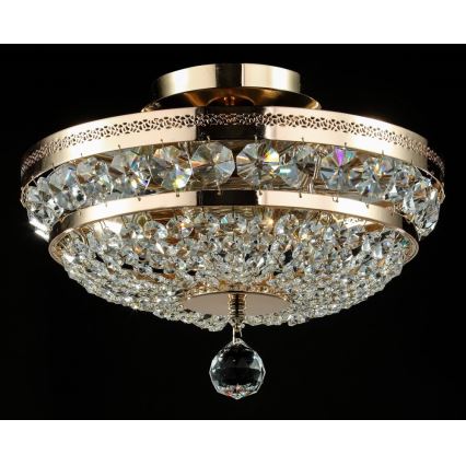 Maytoni DIA700-CL-03-G - Plafonjera OTTILIA 3xE14/60W/230V