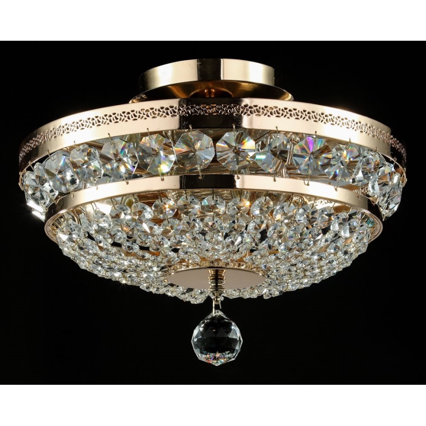 Maytoni DIA700-CL-03-G - Plafonjera OTTILIA 3xE14/60W/230V